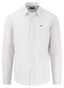 Fynch-Hatton Supersoft Cotton Dot Pattern Subtle Structure Kent Overhemd Beige-Blauw