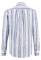 Fynch-Hatton Supersoft Cotton Summer Bold Stripes Button Down Overhemd Midnight