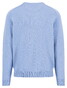 Fynch-Hatton Supersoft Lambswool O-Neck Pullover Crystal Blue