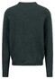 Fynch-Hatton Supersoft Lambswool O-Neck Pullover Dark Ivy