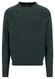 Fynch-Hatton Supersoft Lambswool O-Neck Trui Dark Ivy