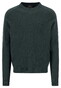 Fynch-Hatton Supersoft Lambswool O-Neck Trui Dark Ivy