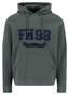 Fynch-Hatton Sweat Hoodie Logo Trui Dark Ivy