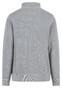 Fynch-Hatton Sweat Troyer Zip Garment Dyed Trui Licht Grijs