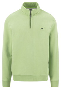 Fynch-Hatton Sweat Troyer Zip Trui Avocado