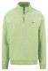 Fynch-Hatton Sweat Troyer Zip Trui Avocado