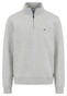 Fynch-Hatton Sweat Troyer Zip Trui Grijs