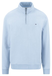 Fynch-Hatton Sweat Troyer Zip Trui Summer Breeze