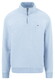 Fynch-Hatton Sweat Troyer Zip Trui Summer Breeze