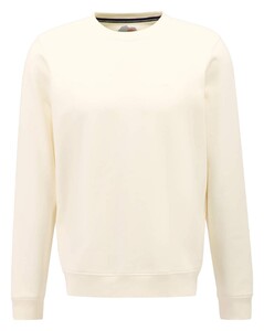 Fynch-Hatton Sweat Uni CmiA Cotton made in Africa Pullover Off White