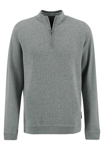 Fynch-Hatton Sweater Troyer Quilted Trui Silver