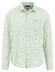 Fynch-Hatton Texture Pattern Kent Collar Overhemd Avocado