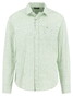 Fynch-Hatton Texture Pattern Kent Collar Shirt Avocado