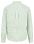 Fynch-Hatton Texture Pattern Kent Collar Shirt Avocado