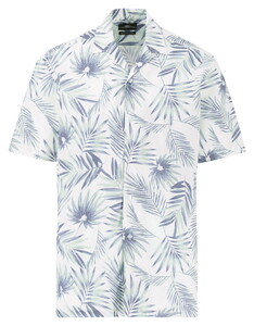 Fynch-Hatton The Beach Shirt Overhemd Blauw-Groen
