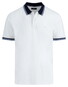 Fynch-Hatton Tipping Details Short Sleeve Piqué Polo Wit