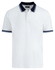 Fynch-Hatton Tipping Details Short Sleeve Piqué Poloshirt White