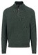 Fynch-Hatton Troyer Button Allover Texture Pullover Dark Ivy