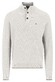 Fynch-Hatton Troyer Button Allover Texture Pullover Winter White