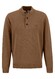 Fynch-Hatton Troyer Buttons Cotton Wool Trui Walnut Brown