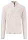 Fynch-Hatton Troyer Zip Air Cotton Trui New Off White