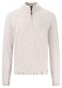 Fynch-Hatton Troyer Zip Air Cotton Trui New Off White