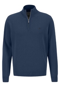 Fynch-Hatton Troyer Zip Cotton Trui Night