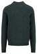 Fynch-Hatton Troyer Zip Lambswool Trui Dark Ivy