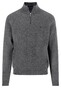 Fynch-Hatton Troyer Zip Lambswool Trui Steel