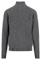 Fynch-Hatton Troyer Zip Lambswool Trui Steel