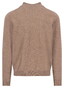 Fynch-Hatton Troyer Zip Lambswool Trui Taupe