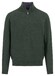 Fynch-Hatton Troyer Zip Merino Cashmere Trui Dark Ivy