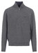 Fynch-Hatton Troyer Zip Merino Cashmere Trui Steel