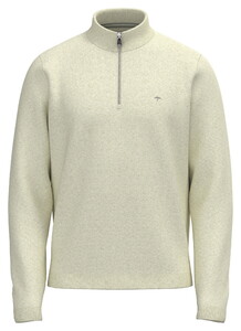 Fynch-Hatton Troyer Zip Structure Trui New Off White