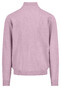 Fynch-Hatton Troyer Zip Superfine 3-Ply Cotton Trui Magnolia