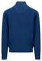 Fynch-Hatton Troyer Zip Superfine 3-Ply Cotton Trui Midnight
