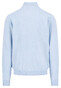 Fynch-Hatton Troyer Zip Superfine 3-Ply Cotton Trui New Breeze