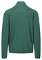 Fynch-Hatton Troyer-Zip Superfine Cotton Trui Dark Emerald