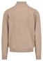 Fynch-Hatton Troyer Zip Superfine Cotton Trui Taupe