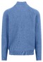 Fynch-Hatton Troyer-Zip Supersoft Cotton Trui Crystal Blue