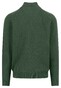 Fynch-Hatton Troyer-Zip Supersoft Cotton Trui Dark Leaf