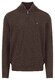 Fynch-Hatton Troyer-Zip Supersoft Cotton Trui Earth