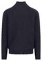Fynch-Hatton Troyer-Zip Supersoft Cotton Trui Navy