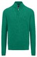 Fynch-Hatton Troyer Zip Uni Color Structure Pullover Grass Green