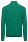 Fynch-Hatton Troyer Zip Uni Color Structure Trui Grasgroen