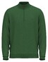 Fynch-Hatton Troyer Zip Winter Air Cotton Cashmere Trui Dark Fern
