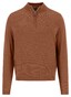 Fynch-Hatton Troyer Zip Winter Air Cotton Cashmere Trui Hazel