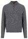 Fynch-Hatton Troyer Zip Winter Air Cotton Cashmere Trui Steel