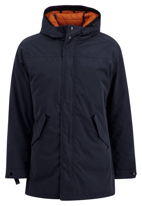 Fynch-Hatton Two In One Parka Jas Dark Navy