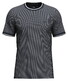Fynch-Hatton Two-Tone Fine Tipping Contrast T-Shirt Navy